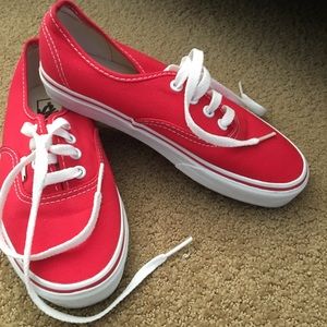 Red Vans